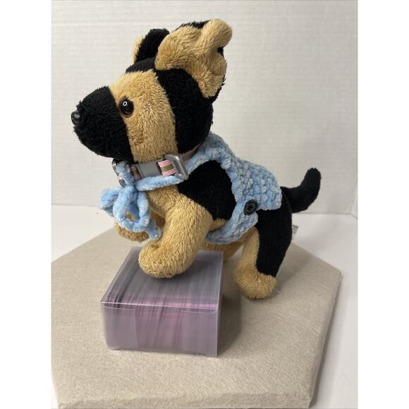 Battat Our Generation German Shepard Puppy Dog Plush Poseable 6.5” Toy - Picture 2 of 7